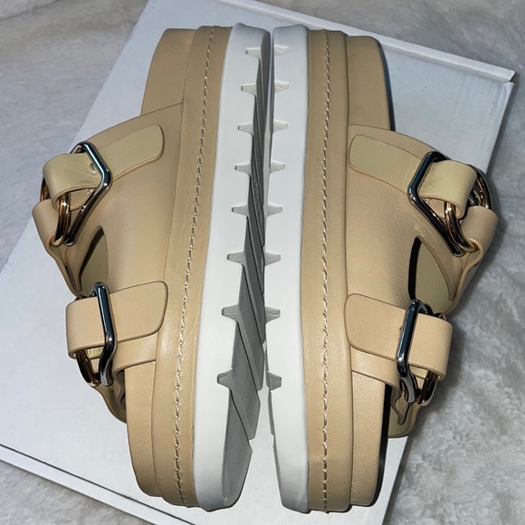 NWT J/SLIDES BAHA Sand Leather Sandal - Picture 13 of 15